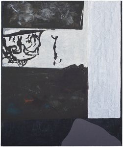 JON MARSHALIK PAINTINGS Acrylic and colored sand on canvas over panel