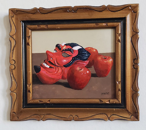 Joseph Borzotta  Acrylic on board