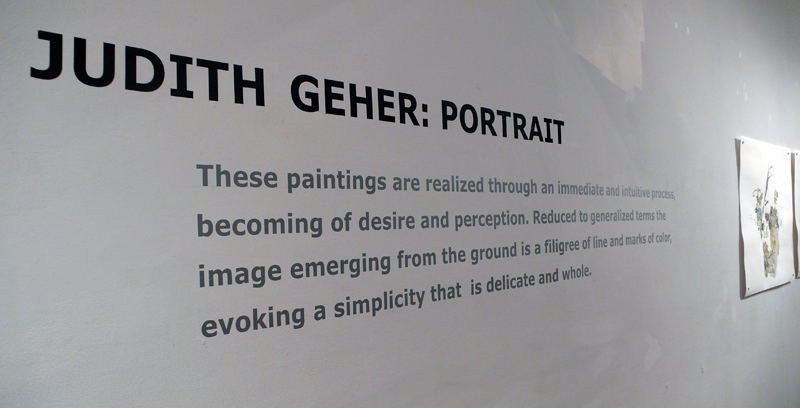 Judith Geher EXHIBITIONS 