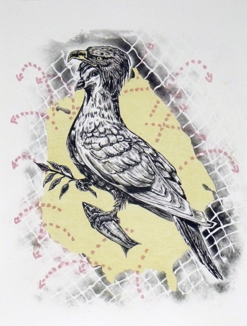 Same Difference Camouflage Series Lithograph