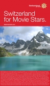 KANISHKA RAJA Postwest 1: Switzerland for Movie Stars, v. 1; 2012 Artists' Book remixed from original published by Switzerland Tourism Board