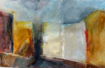 Karen A. Prendergast Works on paper 2026 Watercolor, gouache, and pencil on Arches paper