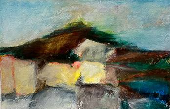 Karen A. Prendergast Works on paper 2026 Watercolor, gouache, and pencil on Arches paper