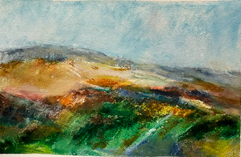 Karen A. Prendergast Works on paper 2026 Watercolor, gouache, and pencil on Arches paper