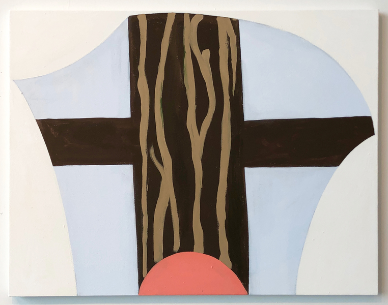 Karen Schifano Caretaker,  2020-2024 flashe on canvas