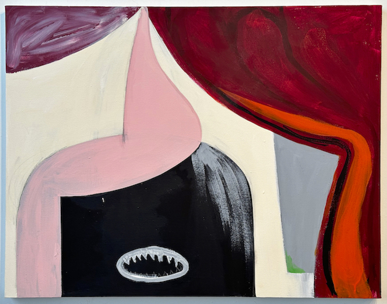 Karen Schifano Caretaker,  2020-2024 flashe on canvas