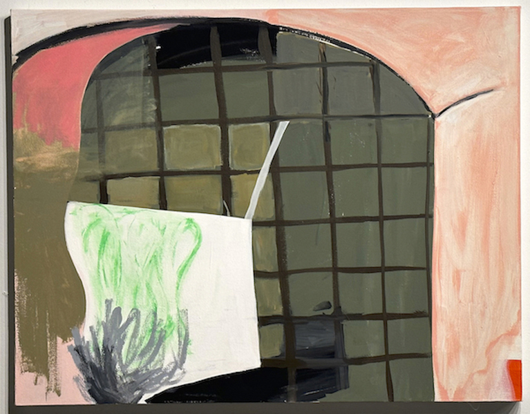 Karen Schifano Caretaker,  2020-2024 flashe on canvas
