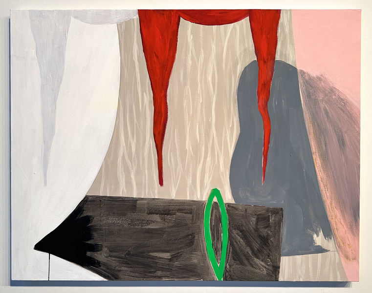 Karen Schifano Caretaker,  2020-2024 flashe on canvas