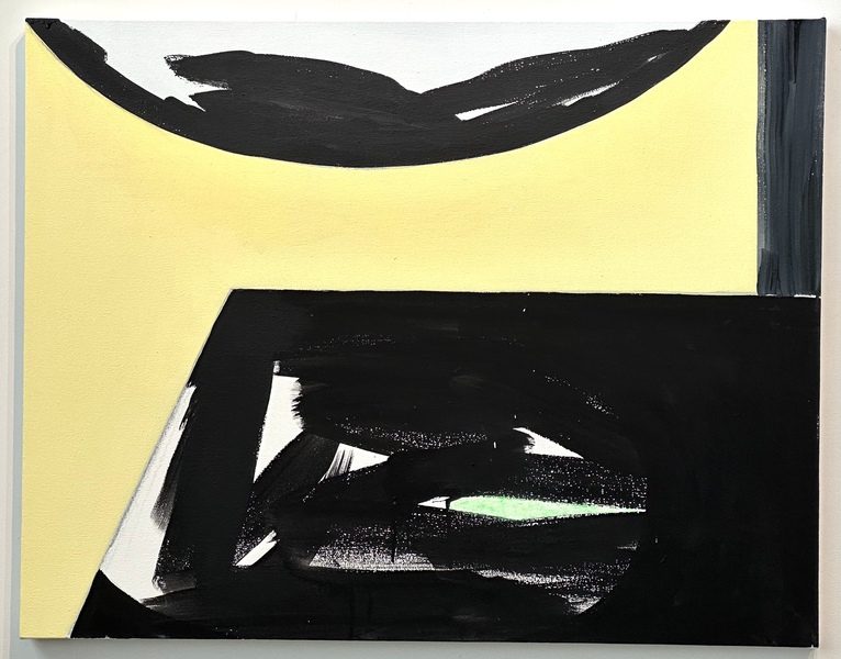 Karen Schifano Caretaker,  2020-2024 flashe on canvas