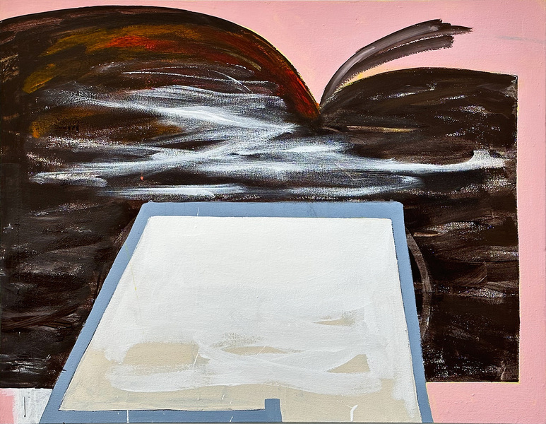 Karen Schifano Caretaker,  2020-2024 flashe on canvas