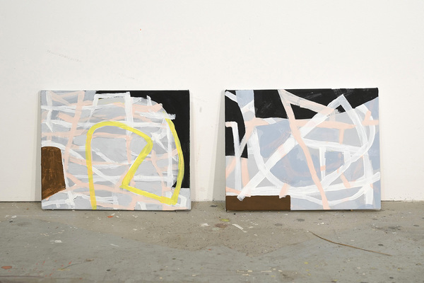 Karen Schifano New Beginnings: Paintings and Works on Paper, 2024- flashe on canvas