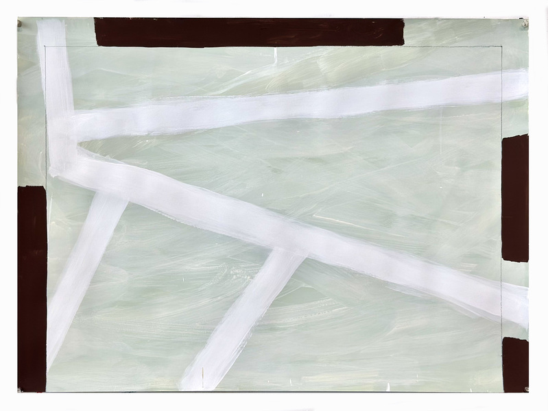 Karen Schifano New Beginnings: Paintings and Works on Paper, 2024- flashe on paper