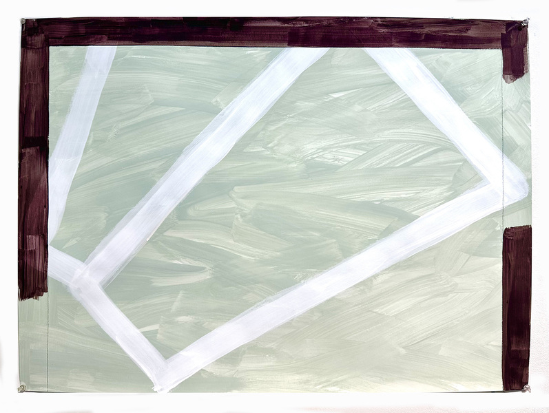 Karen Schifano New Beginnings: Paintings and Works on Paper, 2024- flashe on paper