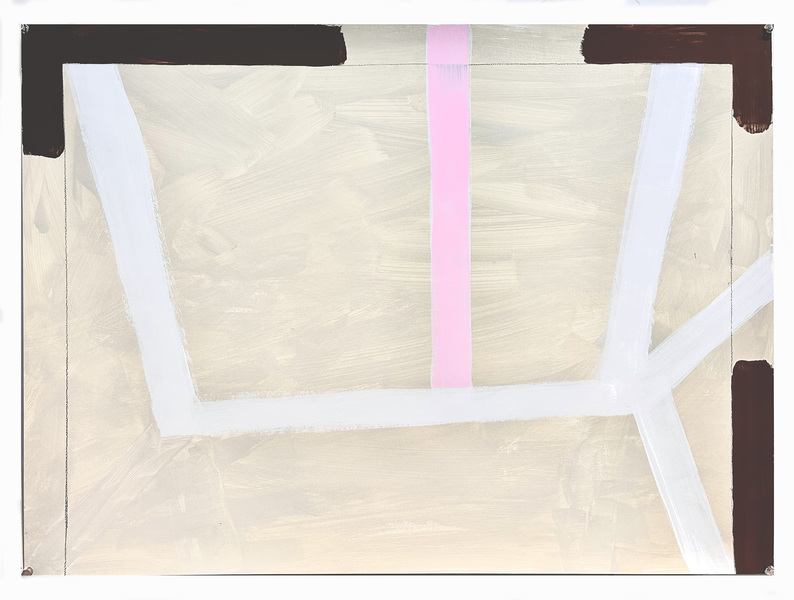 Karen Schifano New Beginnings: Paintings and Works on Paper, 2024- flashe on paper