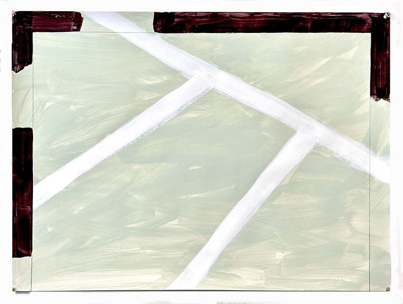 Karen Schifano New Beginnings: Paintings and Works on Paper, 2024- flashe on paper