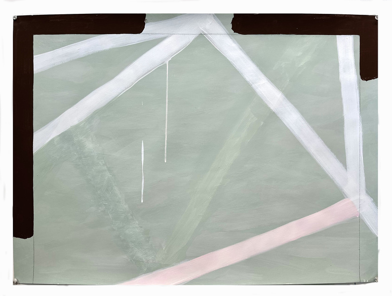 Karen Schifano New Beginnings: Paintings and Works on Paper, 2024- flashe on paper