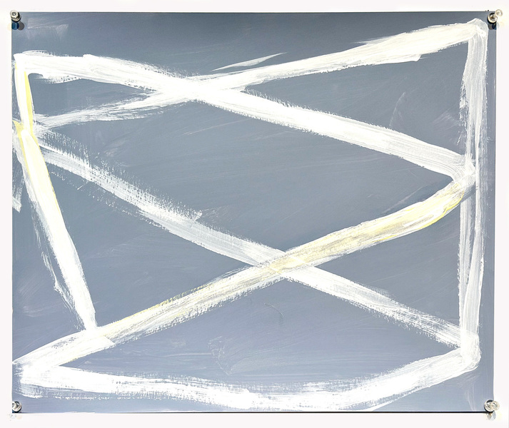 Karen Schifano New Beginnings: Paintings and Works on Paper, 2024- flashe on paper