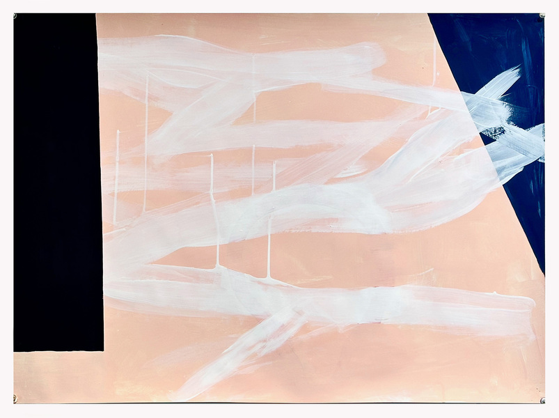Karen Schifano New Beginnings: Paintings and Works on Paper, 2024- flashe on paper