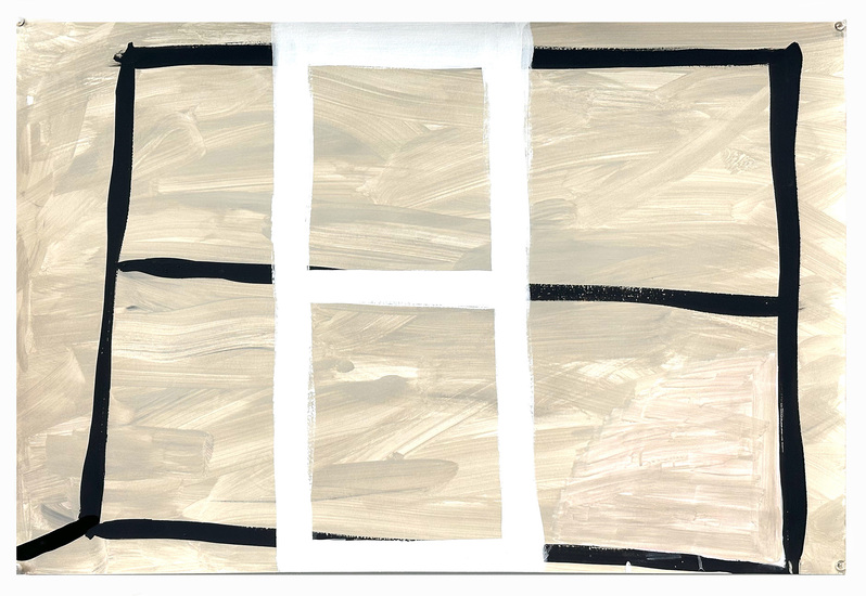 Karen Schifano New Beginnings: Paintings and Works on Paper, 2024- flashe on paper