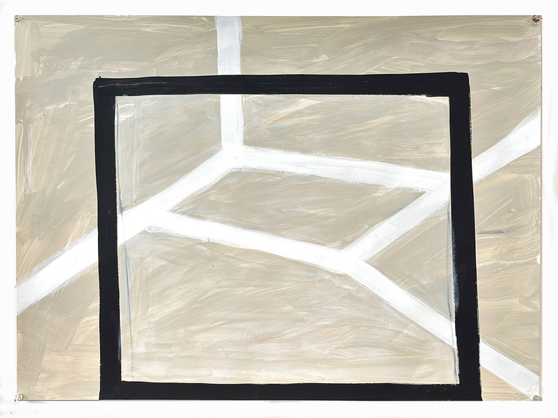 Karen Schifano New Beginnings: Paintings and Works on Paper, 2024- flashe on paper