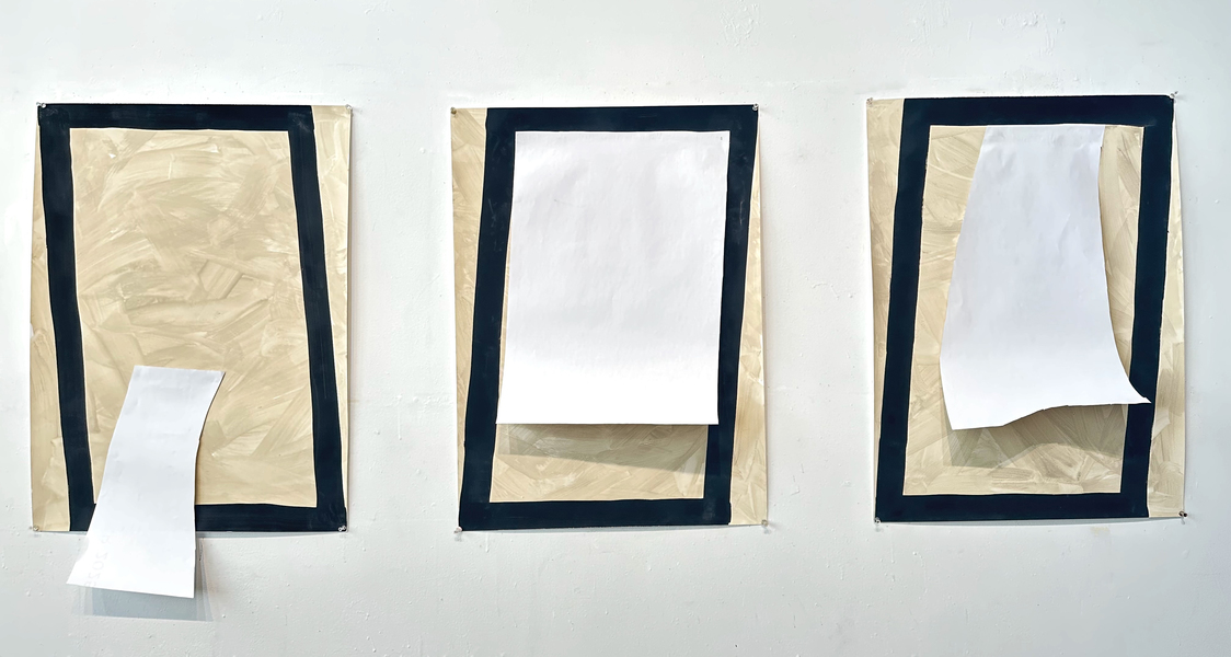 Karen Schifano New Beginnings: Paintings and Works on Paper, 2024- flashe on paper