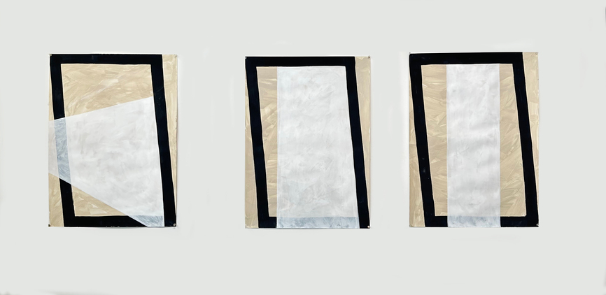 Karen Schifano New Beginnings: Paintings and Works on Paper, 2024- flashe on paper