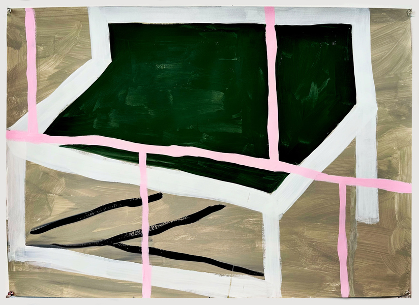 Karen Schifano New Beginnings: Paintings and Works on Paper, 2024- flashe on paper