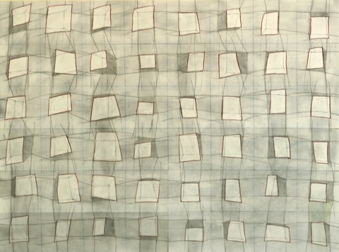  Spatial Fields (hashtag drawings) graphite, charcoal, and colored pencil on paper