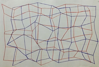 Field Theories and Off-Grid drawings (2016-18)