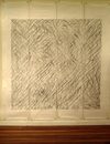  Un- Agnes Martin (2007) graphite on rice paper