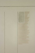  Agnes Martin Obituary Project (2005-) graphite, ink, and charcoal on vellum