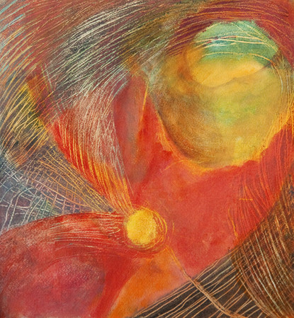 The Grief Anchor Paintings on Paper 2010 oil and mixed media on primed archival paper