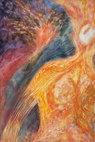 Mirroring Paintings on Paper 2010 oil and mixed media on primed archival paper