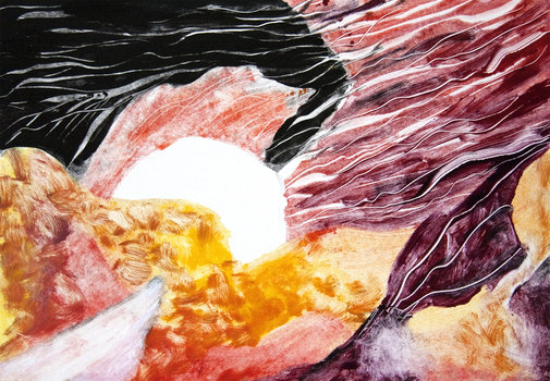 Daily Oasis Paintings 2014-2013 Monotype