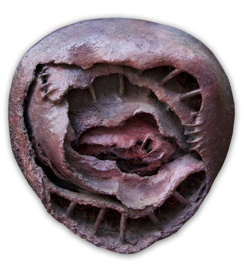 Heart Painfully Enlarged Assemblage/Sculpture mixed media