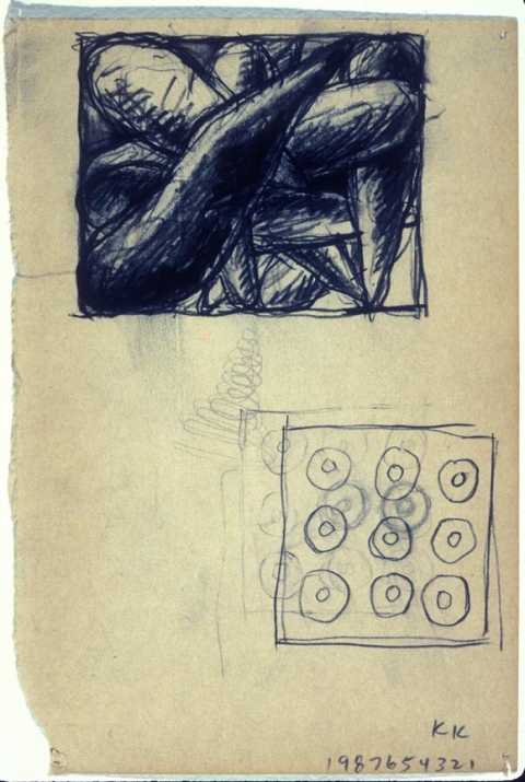 KARLA KNIGHT Drawings (1985-99) charcoal on paper