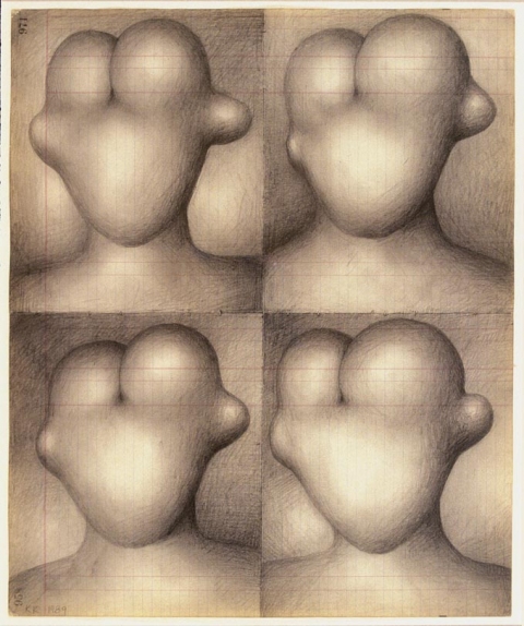 KARLA KNIGHT Drawings (1985-99) graphite on paper