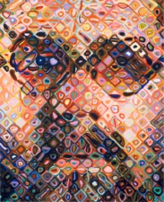 K5 EDITIONS LLC Chuck Close Wood Block printed on hand made Japanese paper.