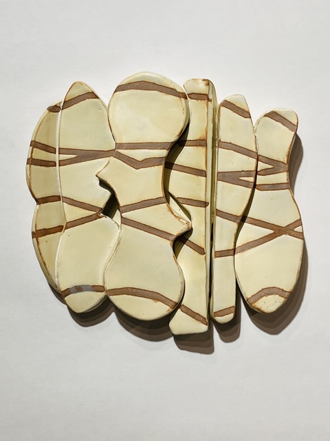 Kate Lawless Ceramic wall pieces 2023-2025 Ceramic