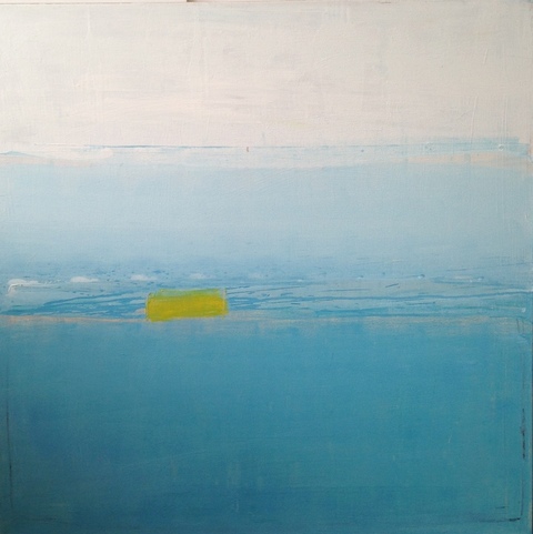 Katherine Parker The White Sea oil on canvas
