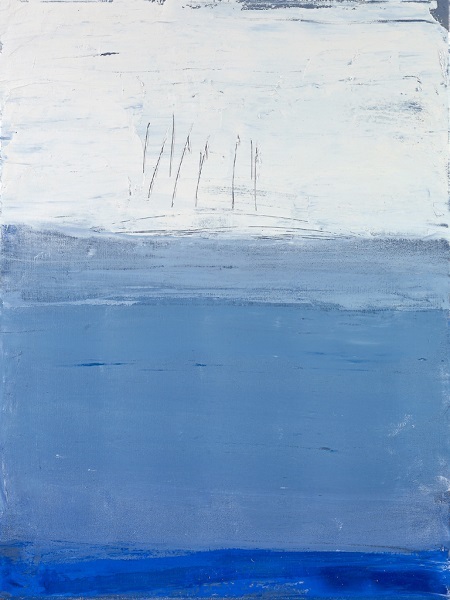 Katherine Parker The White Sea Oil on canvas 