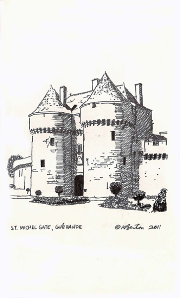 33.  St-Michel Gate, Guérande