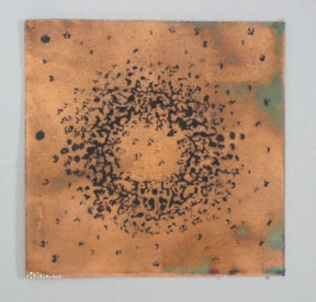 65 MHz #8 Etheric Substance Copper, fiberglass, charcoal powder
