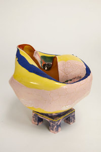 KATHY BUTTERLY "Enter," Tibor de Nagy Gallery (2014) clay, glaze