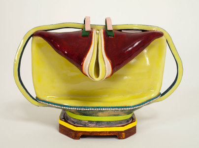 KATHY BUTTERLY "Enter," Tibor de Nagy Gallery (2014) clay, glaze
