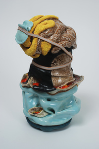 KATHY BUTTERLY "Between a Rock and a Soft Place," Tibor de Nagy Gallery (2007) clay, glaze