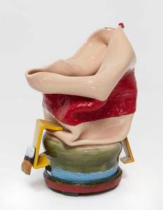 KATHY BUTTERLY "Quality of Line," The Armory Show (2017) clay, glaze
