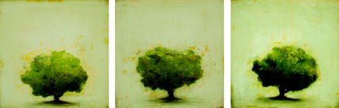 KATHY FEIGHERY Tree Series oil on panel