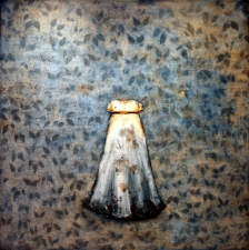 KATHY FEIGHERY Dress Series  oil and graphite on canvas