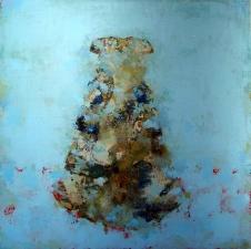 KATHY FEIGHERY Dress Series  oil and acrylic on panel